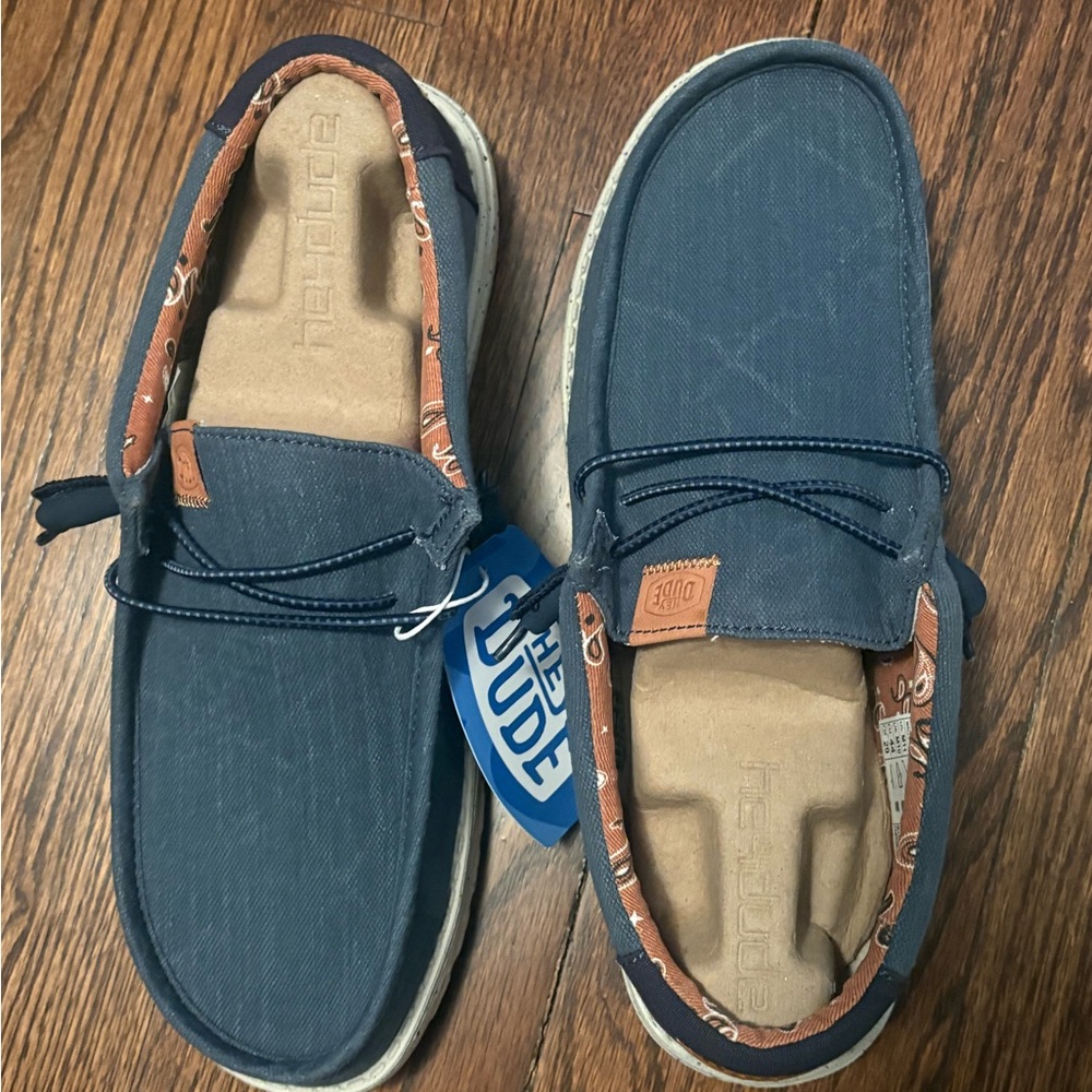 Hey Dude Blue Casual Shoes